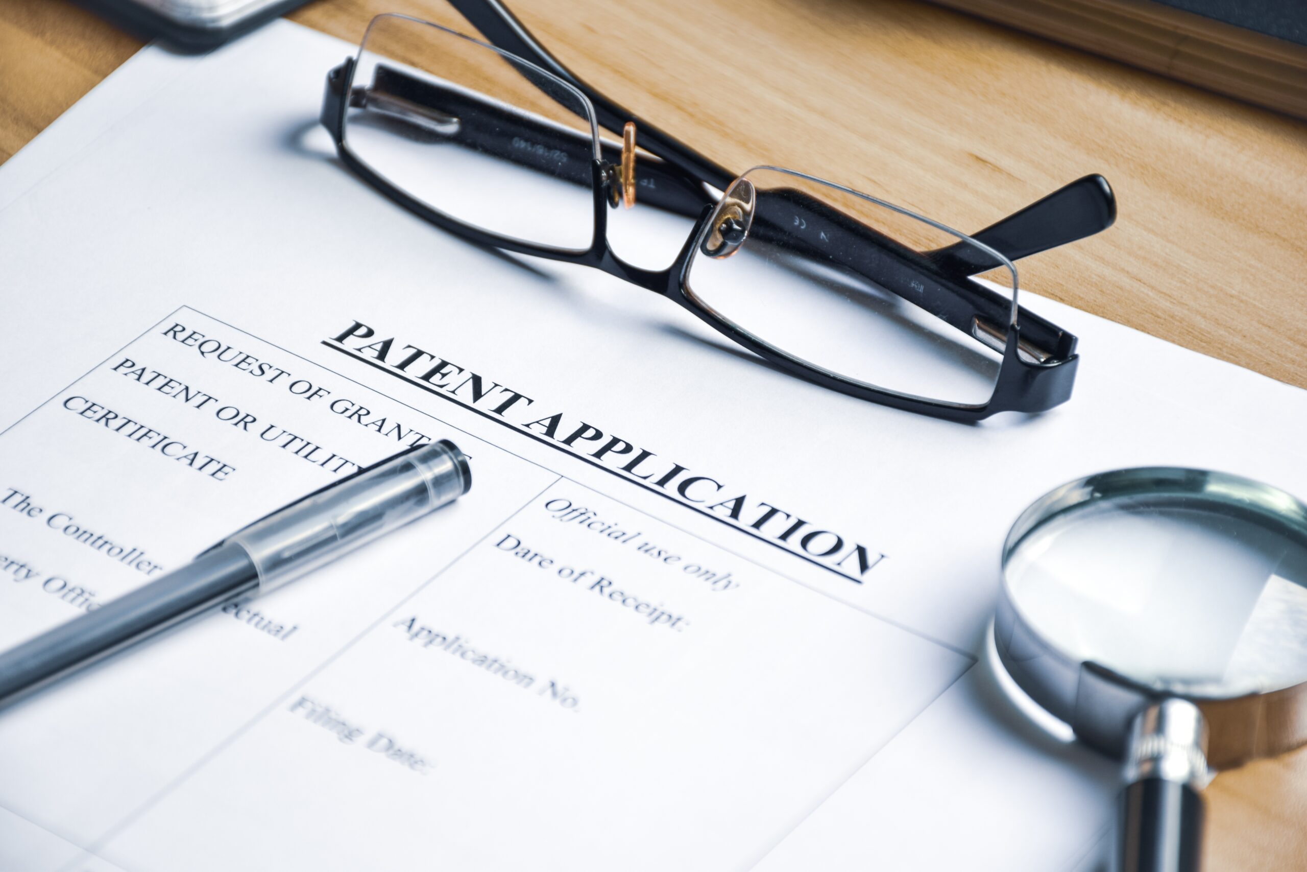 patent form application intellectual property